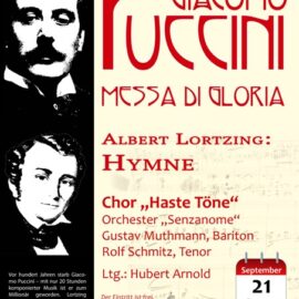 Kirchenmusik trifft Oper – Puccini und Lortzing