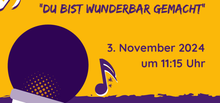 Right Side Service – Gottesdienst mit Popsongs – auch zum Mitsingen!